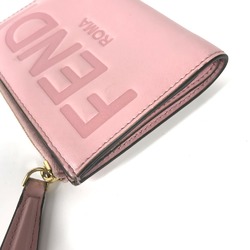 Fendi 8M0447 Compact wallet Folded wallet pink