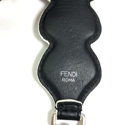 Fendi Heart studs Spare strap bag accessories Shoulder strap Black x Red