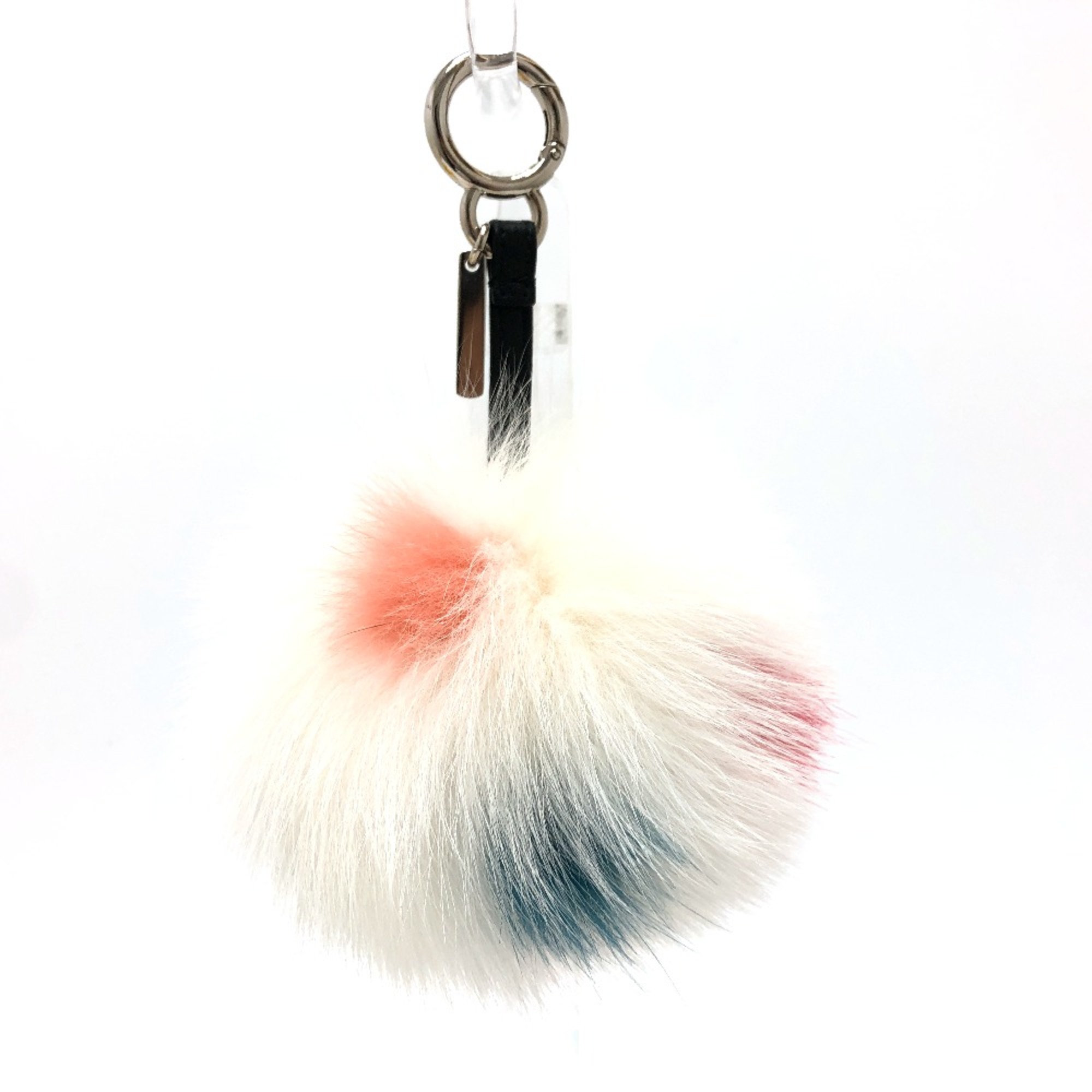 Fendi Key Holder Accessories Accessories Bag Charm White Multicolore/Black/SilverHardware