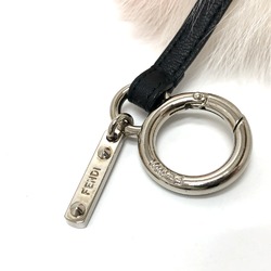 Fendi Key Holder Accessories Accessories Bag Charm White Multicolore/Black/SilverHardware