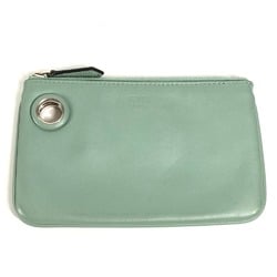 Fendi 8BS007 coin purse Wallet Pouch Green