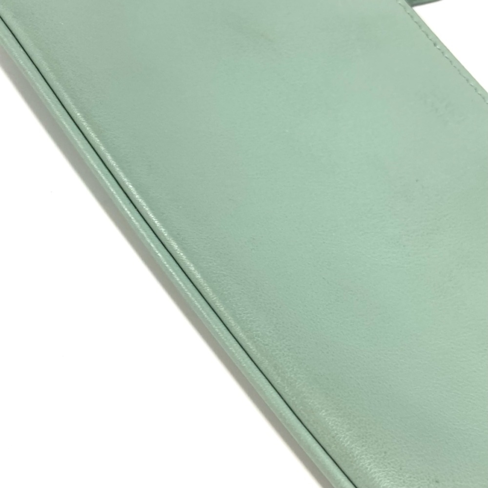 Fendi 8BS007 coin purse Wallet Pouch Green