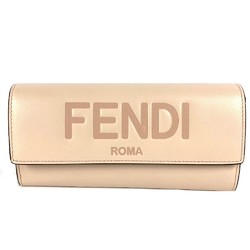 Fendi 8M0251 Long wallet flap Long Wallet Beige