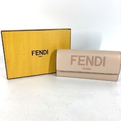 Fendi 8M0251 Long wallet flap Long Wallet Beige