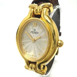 Fendi 640L Quartz Wristwatch Gold