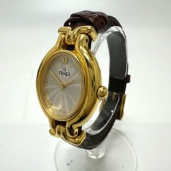 Fendi 640L Quartz Wristwatch Gold