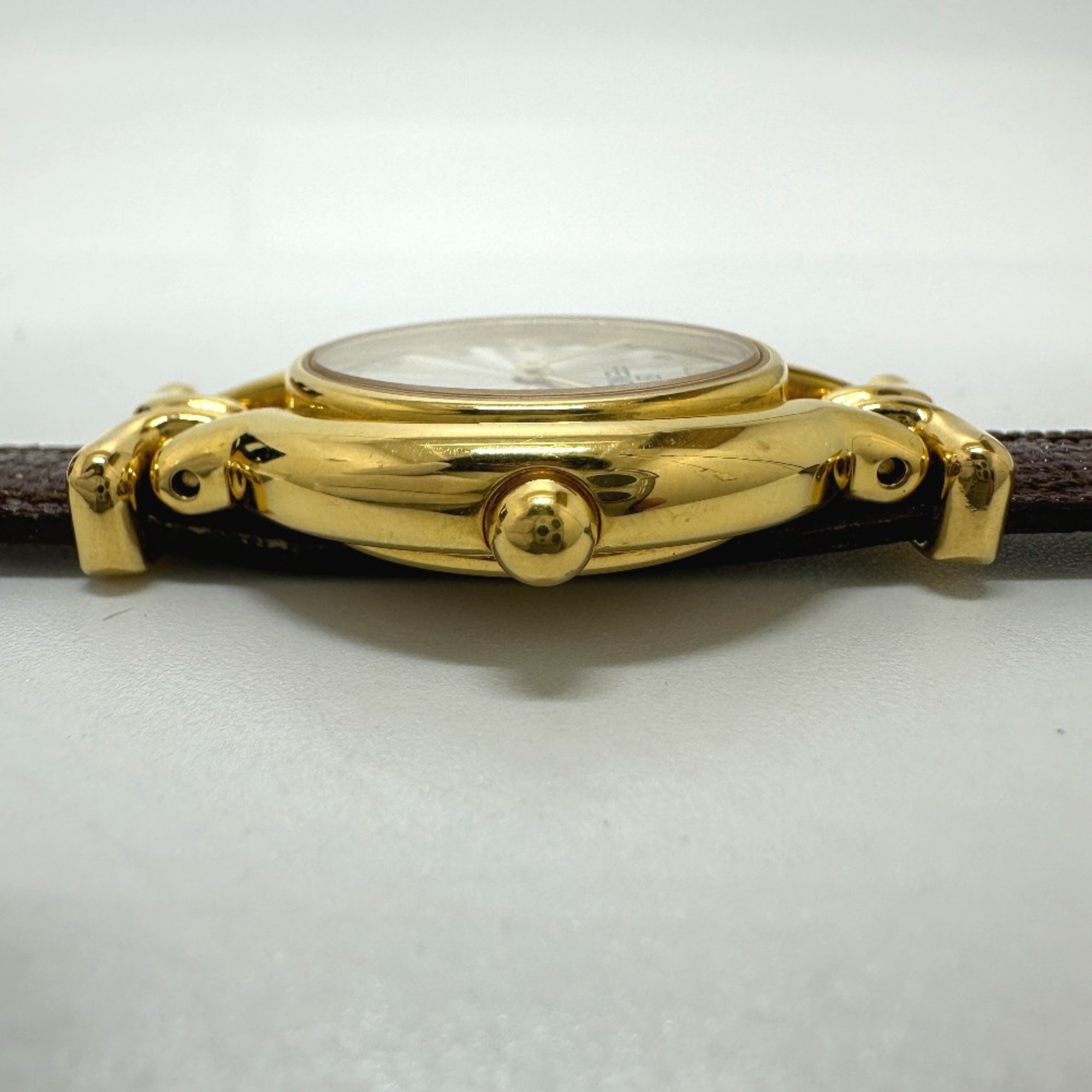 Fendi 640L Quartz Wristwatch Gold