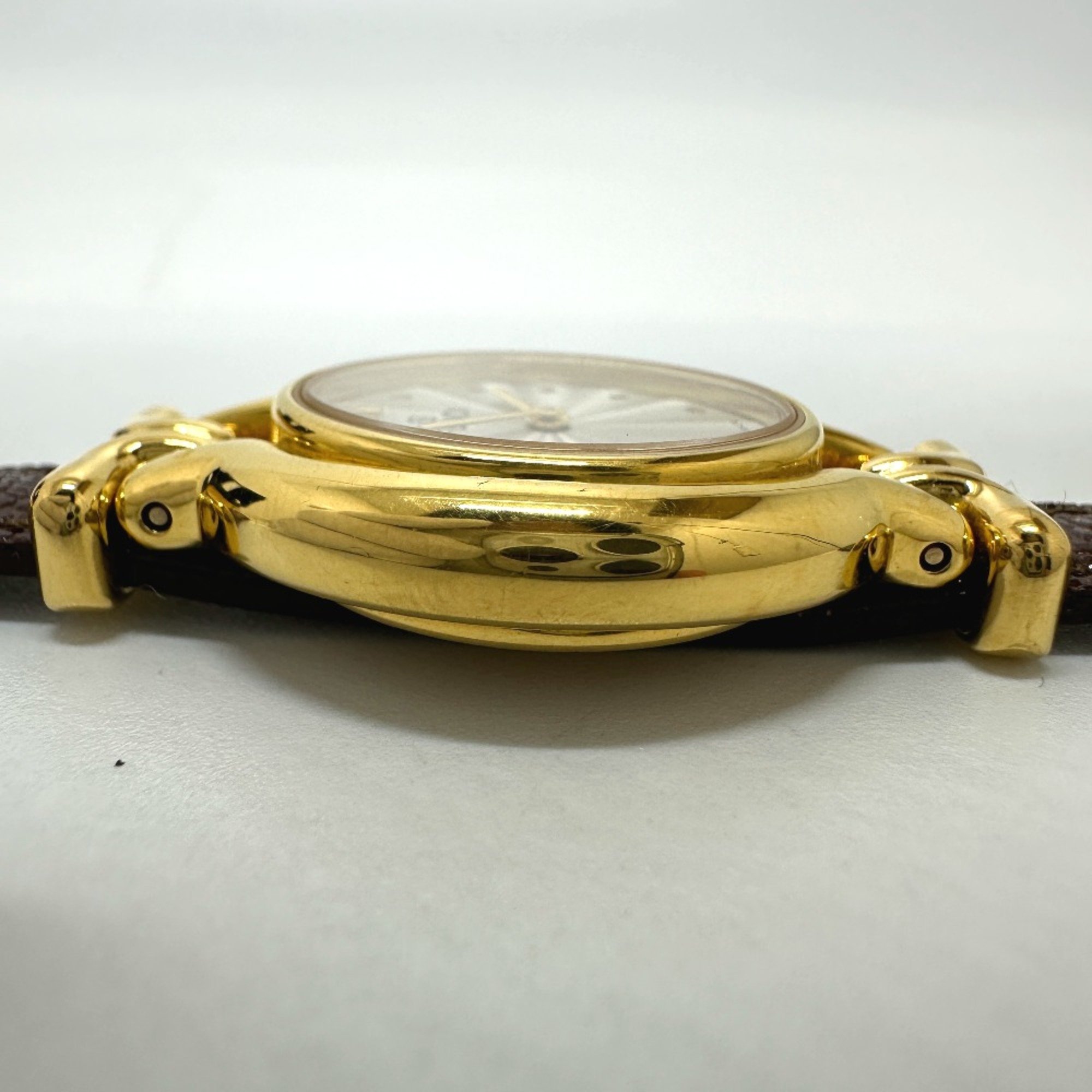 Fendi 640L Quartz Wristwatch Gold