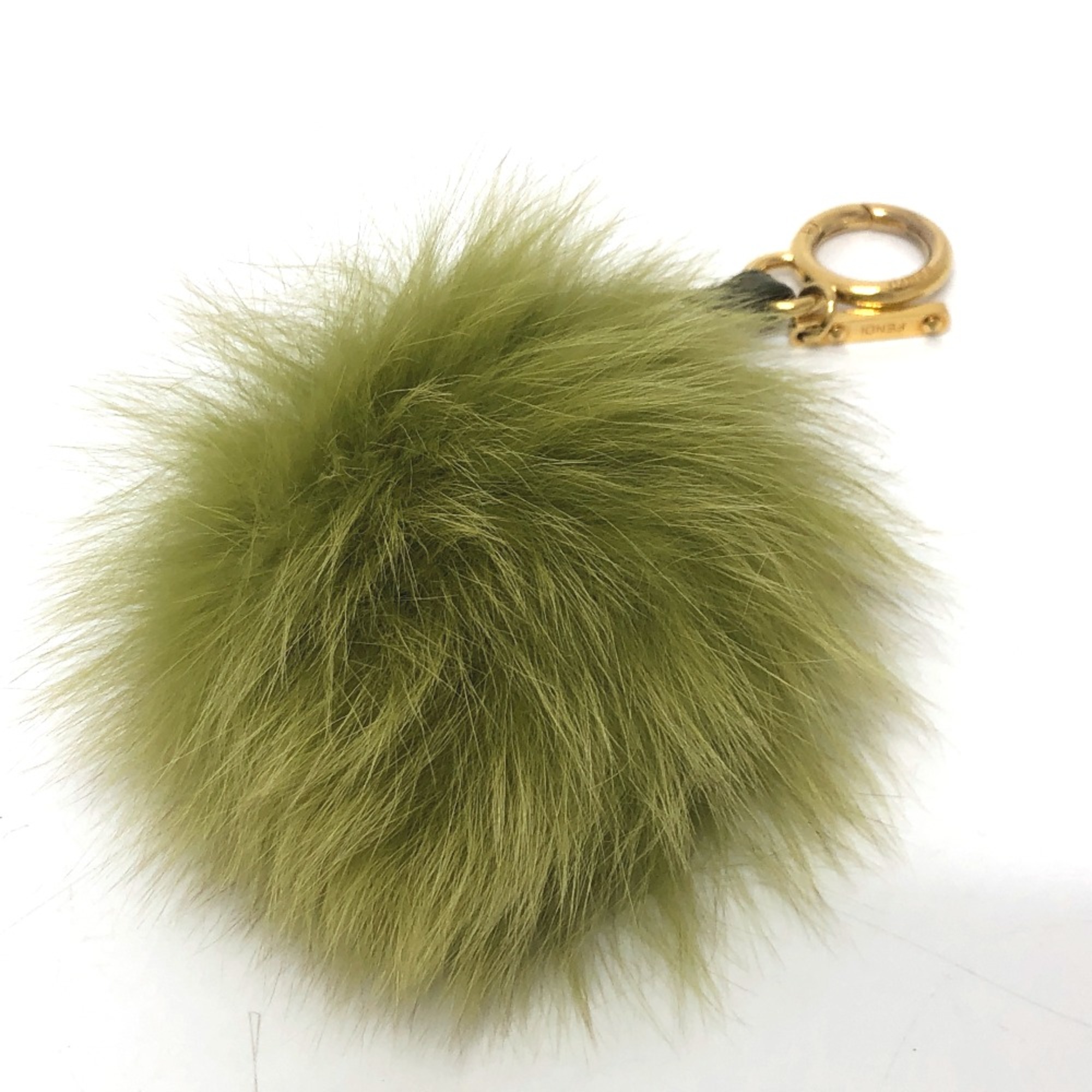 Fendi Bag Charm Green GoldHardware