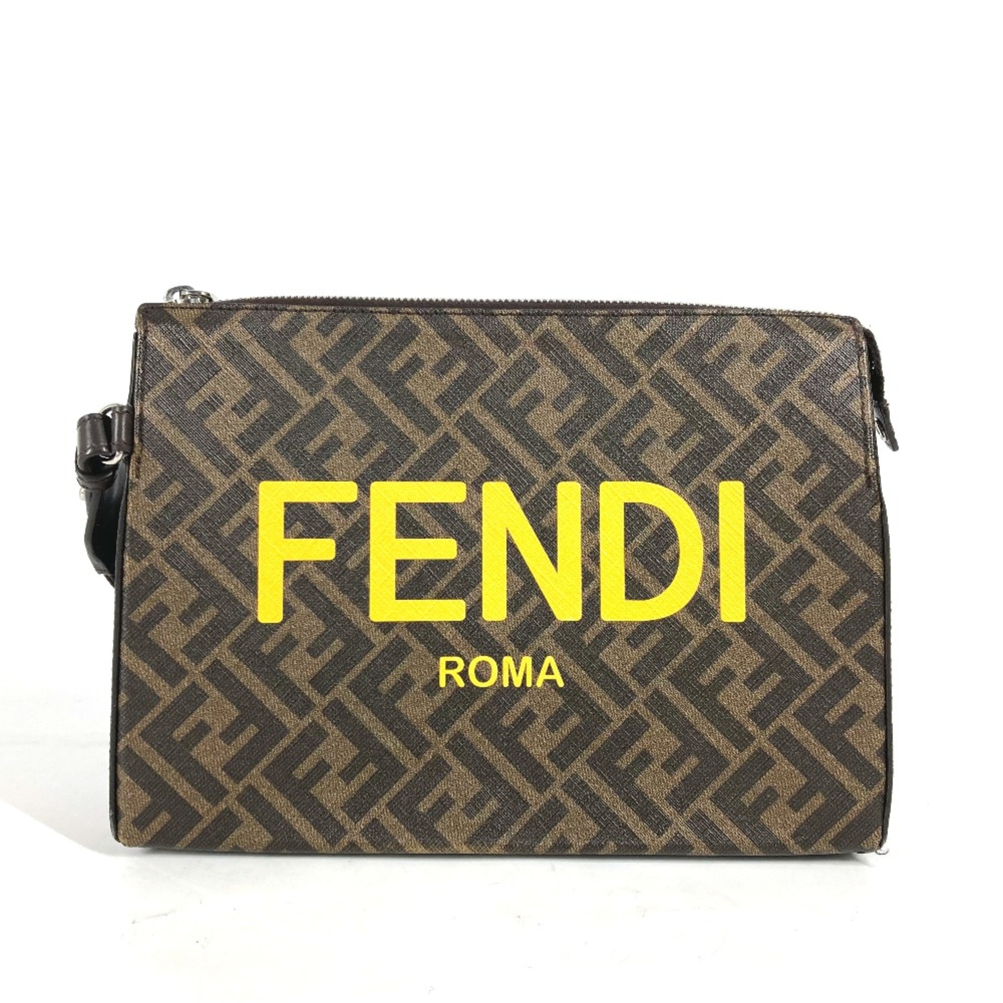 Fendi roma clutch bag sale