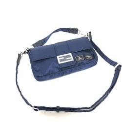 Fendi 7VA472 PORTER collaboration 3WAY bag Shoulder Bag Navy Yellow /Silver Hardware