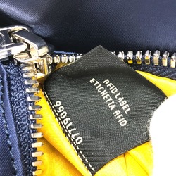 Fendi 7VA472 PORTER collaboration 3WAY bag Shoulder Bag Navy Yellow /Silver Hardware