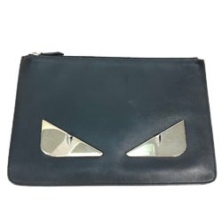 Fendi 7N0078 pouch bag Clutch bag Black