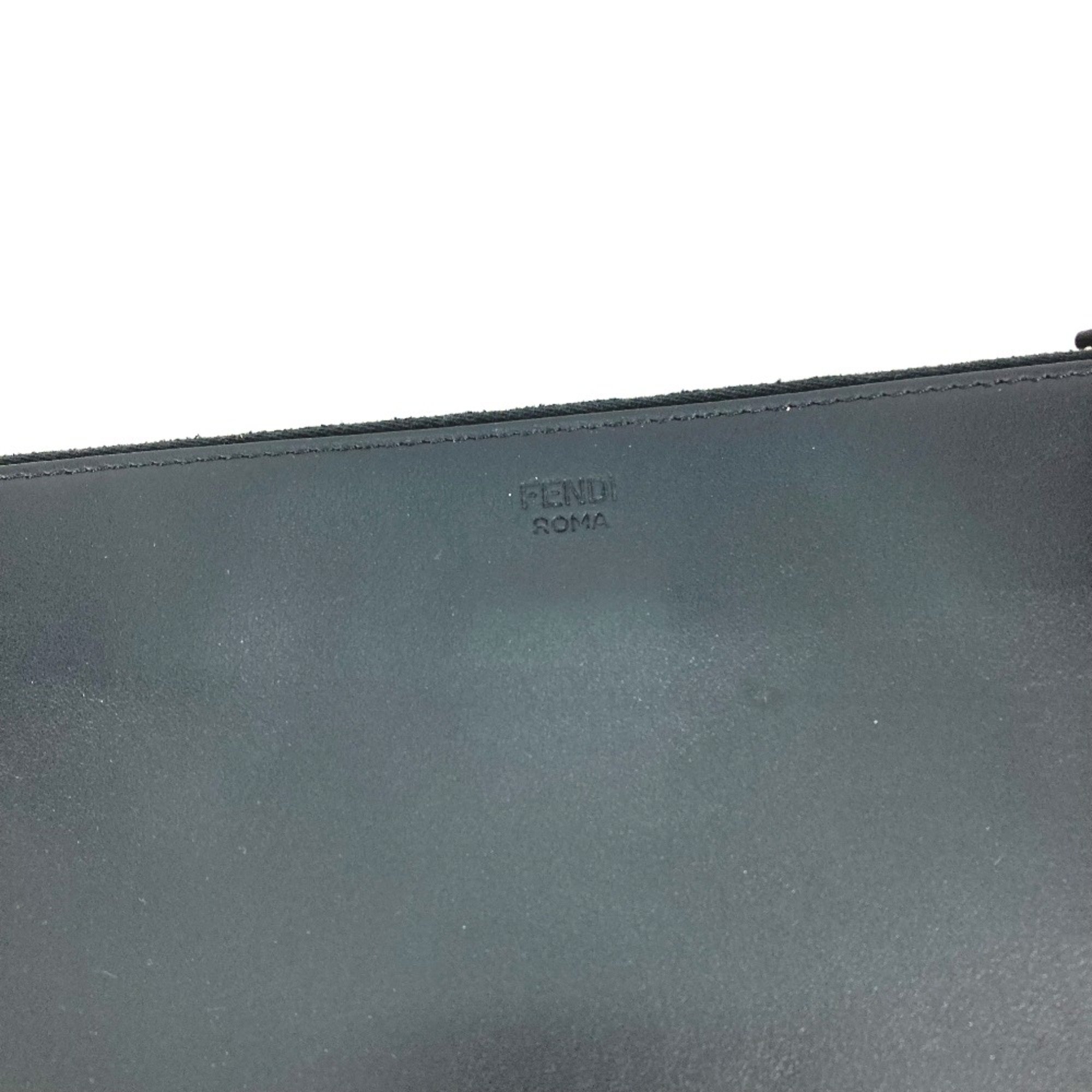 Fendi 7N0078 pouch bag Clutch bag Black