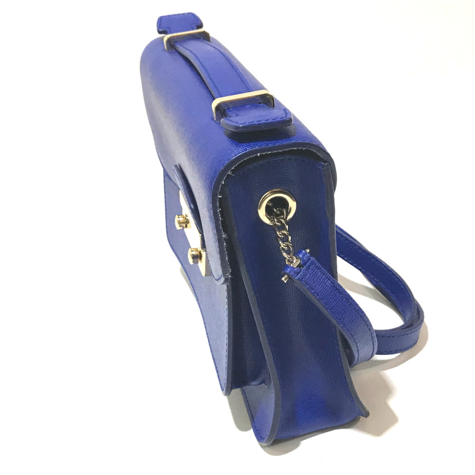 Furla Julia Bag 2WAY Shoulder Bag blue