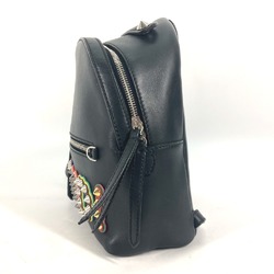 Fendi 8BZ038 Bag Backpack Backpack Black Multicolore