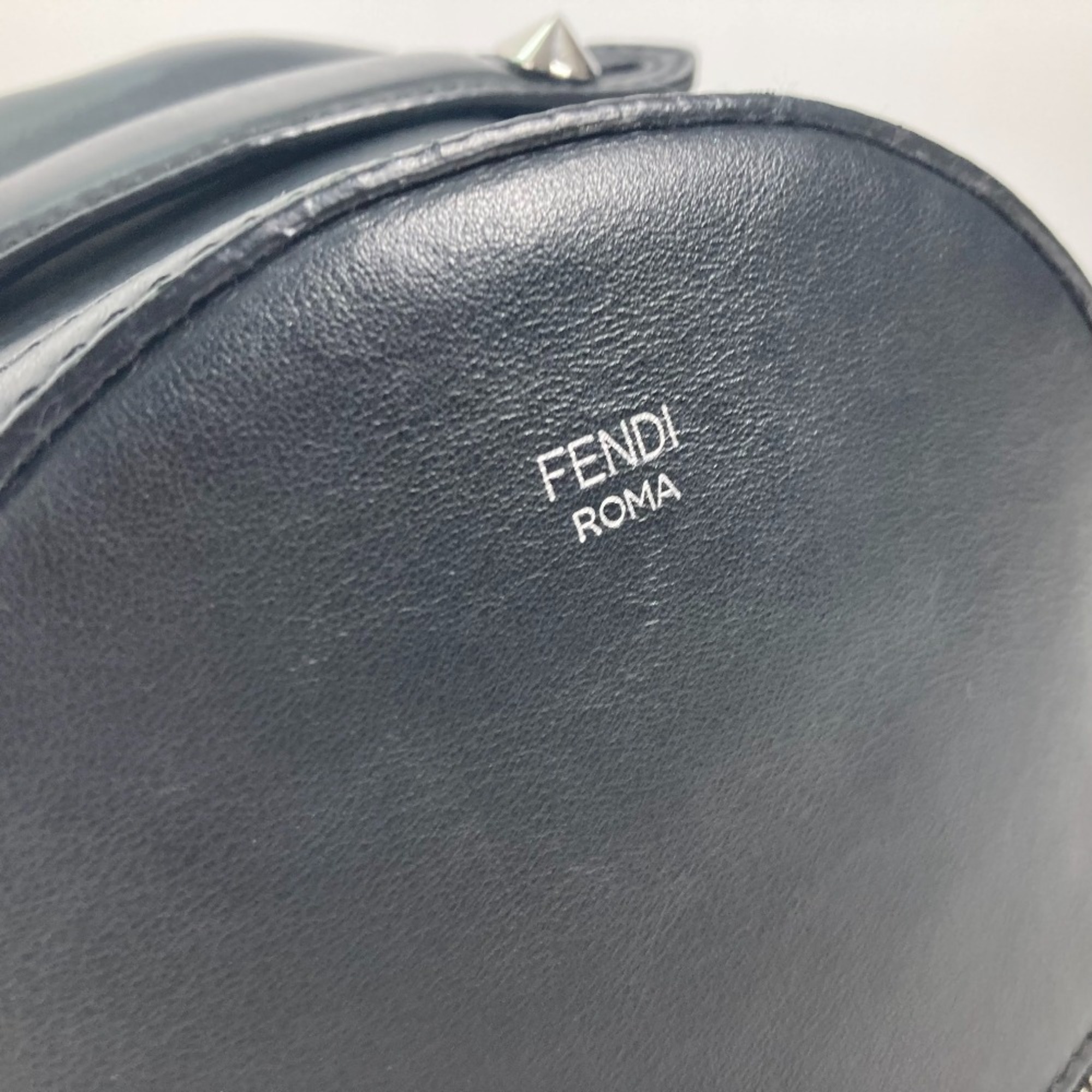 Fendi 8BZ038 Bag Backpack Backpack Black Multicolore