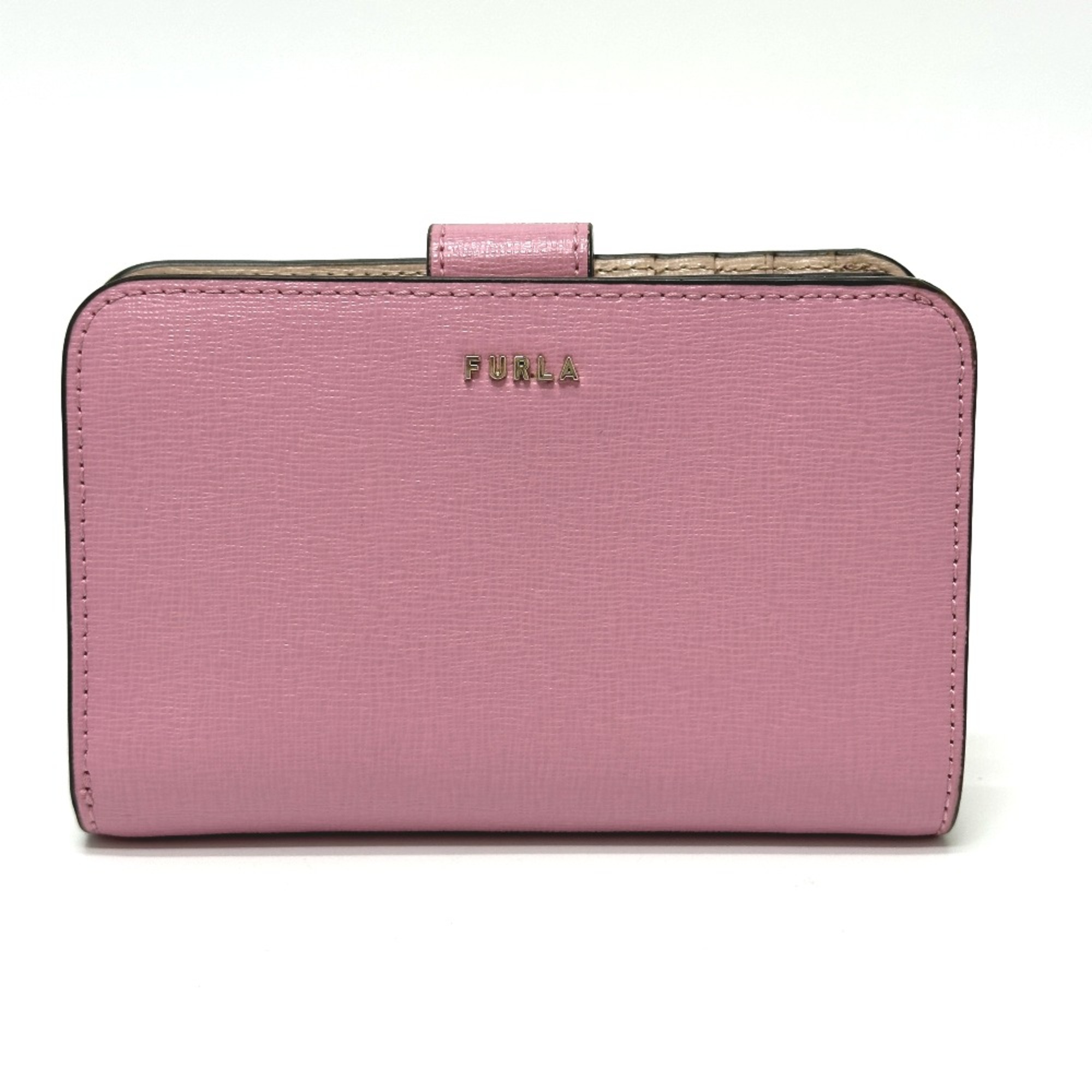 Furla logo Folded wallet pink