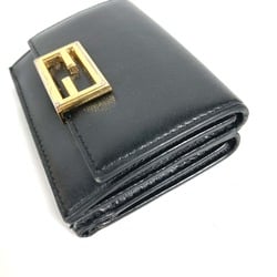 Fendi 8M0395 Compact wallet Trifold wallet Black