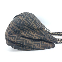 Fendi Bag Zucca Chain Shoulder Bag Brown