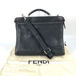 Fendi 7VA406 Shoulder Bag Crossbody bag 2WAY business bag Tote Bag Hand Bag Black