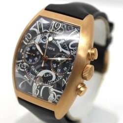 Frank Muller 8883CCCDTBR Chronograph Automatic Wristwatch Pink Gold Black