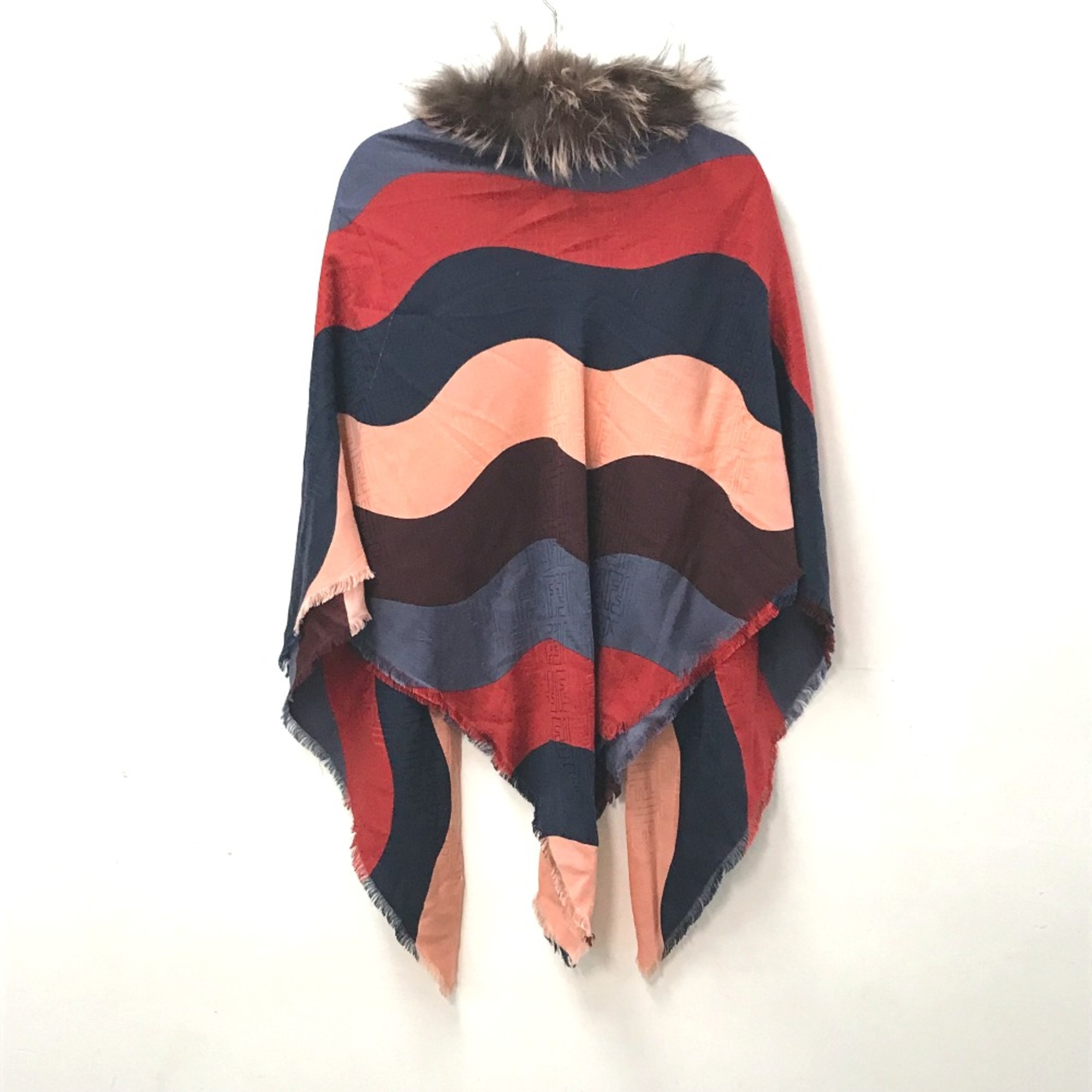 Fendi FXT100 Scarf Fringe Stole/Shawl Scarf Stole/Shawl Multicolore