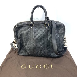 Gucci 208463 Tote Bag Hand Bag 2WAY Shoulder Bag Business bag Dark brown