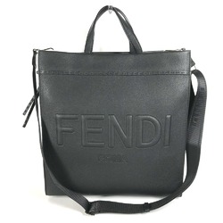 Fendi 7VA583 shoulder bag 2WAY Bag Crossbody Selleria Tote Bag Black