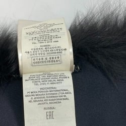 Fendi FNG496 Fur fur Scarf Black Brown