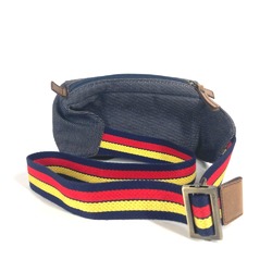 Fendi Denim Rainbow Cross Shoulder Bag body bag blue Multicolore