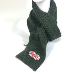 Gucci 527811 Logo GAME Scarf khaki