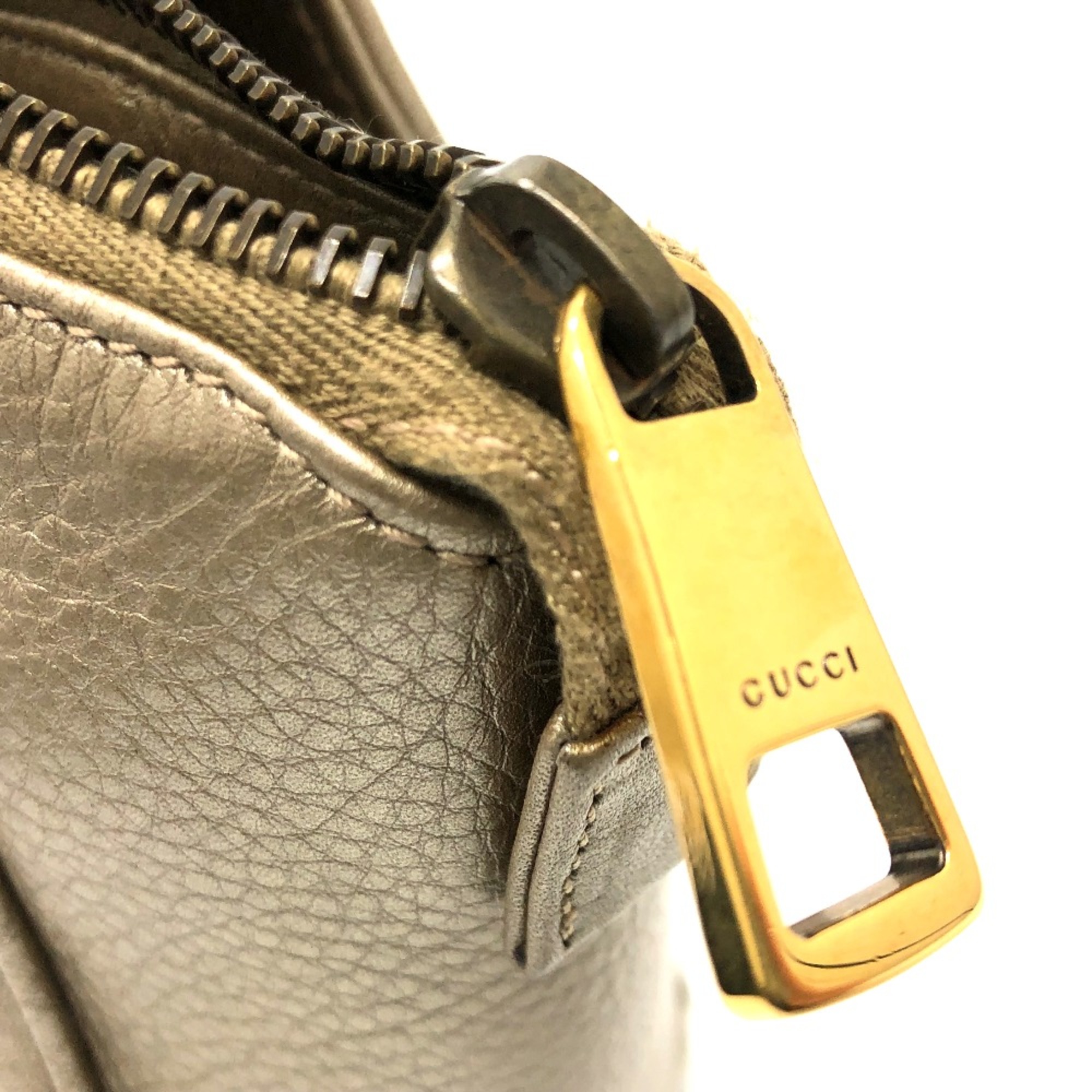 Gucci 282481 GG Bag Hand Bag Gold GoldHardware