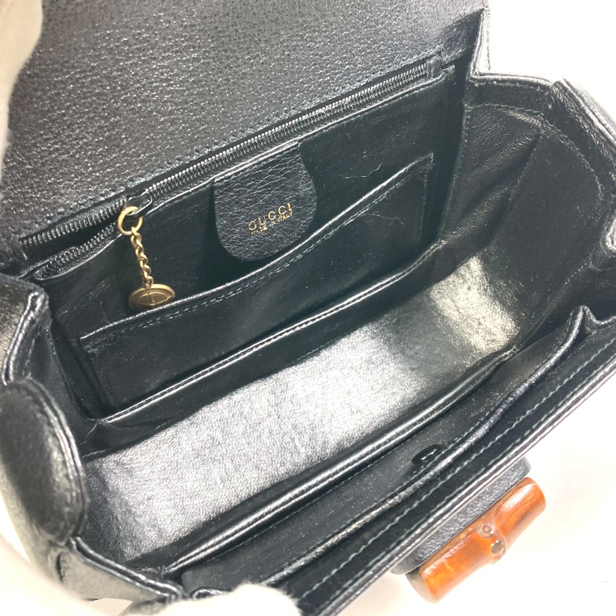 Gucci 000.1014.0188 Top handle Bag Hand Bag Black