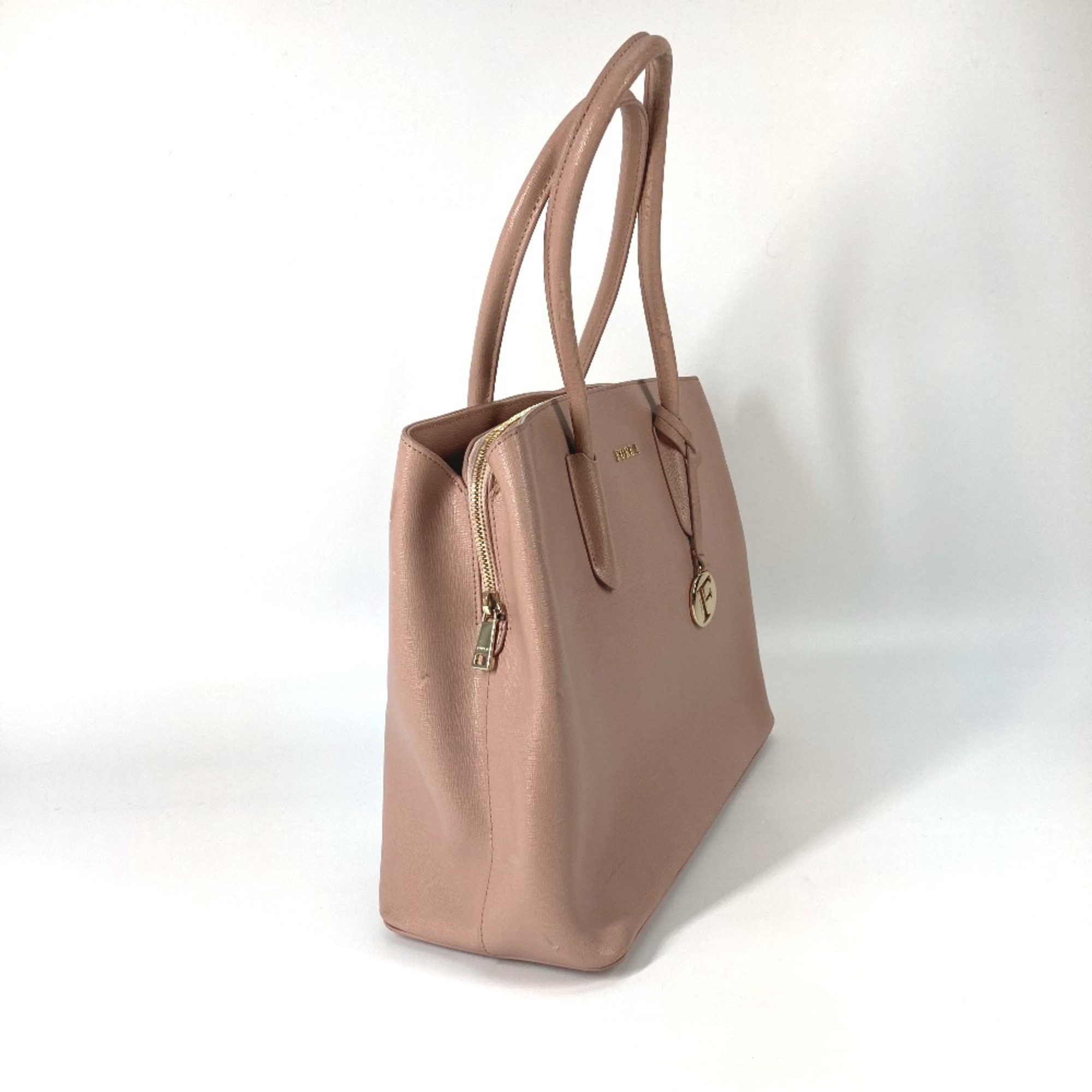 Furla logo Tote Bag Shoulder bag Hand Bag pink