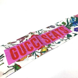 Gucci 678992 100th anniversary flora floral pattern BandeauScarf Scarf Multicolore