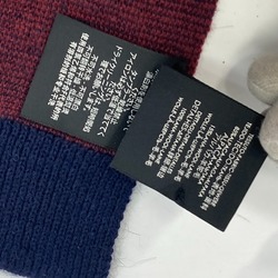 Gucci GG Reversible Scarf Navy Bordeaux Based