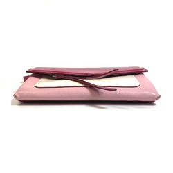 Givenchy flap Bag Pochette Crossbody Shoulder Bag Pink x White