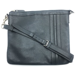 Gucci 233329 No Gusset All Leather Leather bag Crossbody shawl Shoulder Bag gray Dark Gray Based