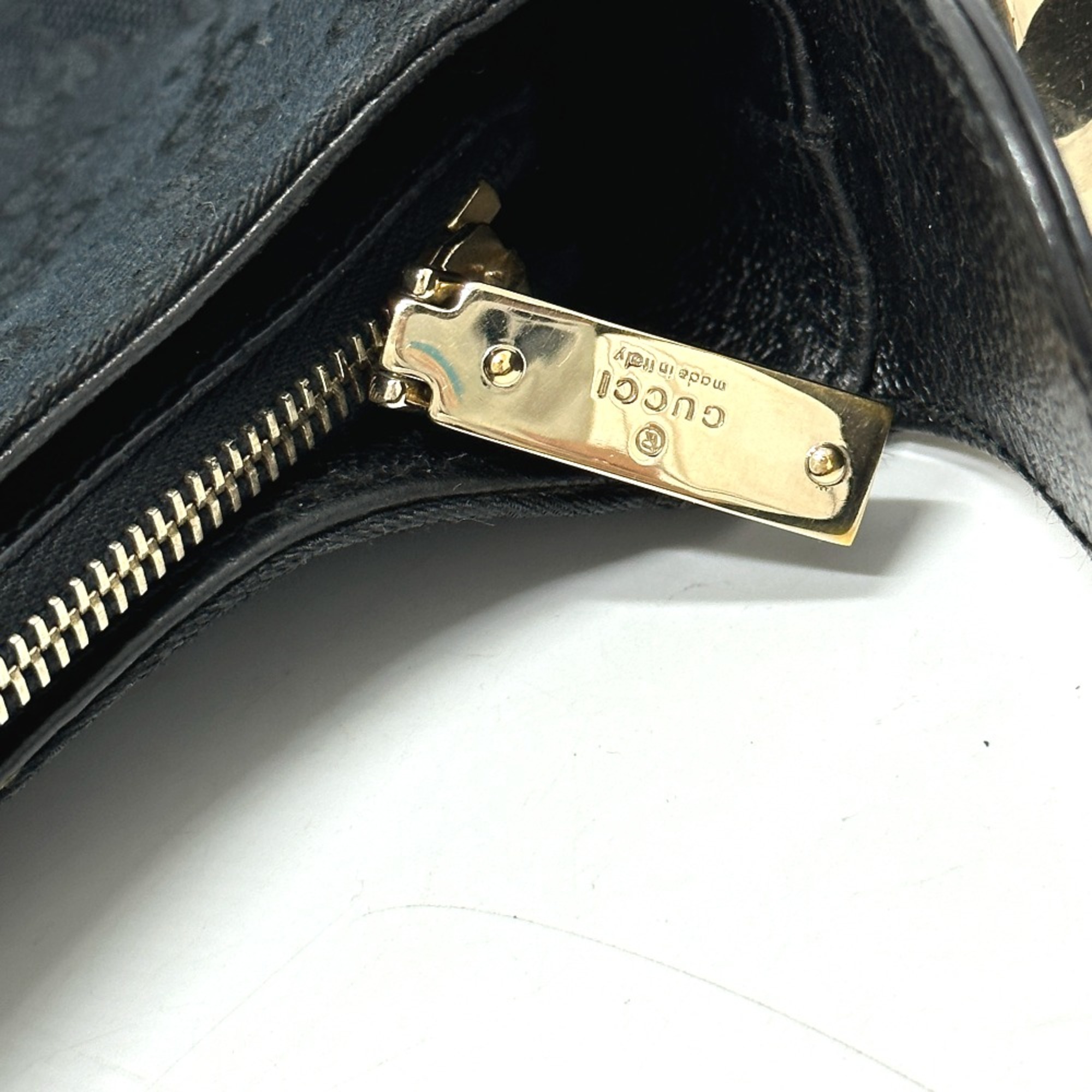 Gucci 145826 GG Bag Shoulder Bag Hand Bag Black