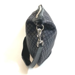 Gucci 243308 bag shawl Shoulder Bag Black x Gray