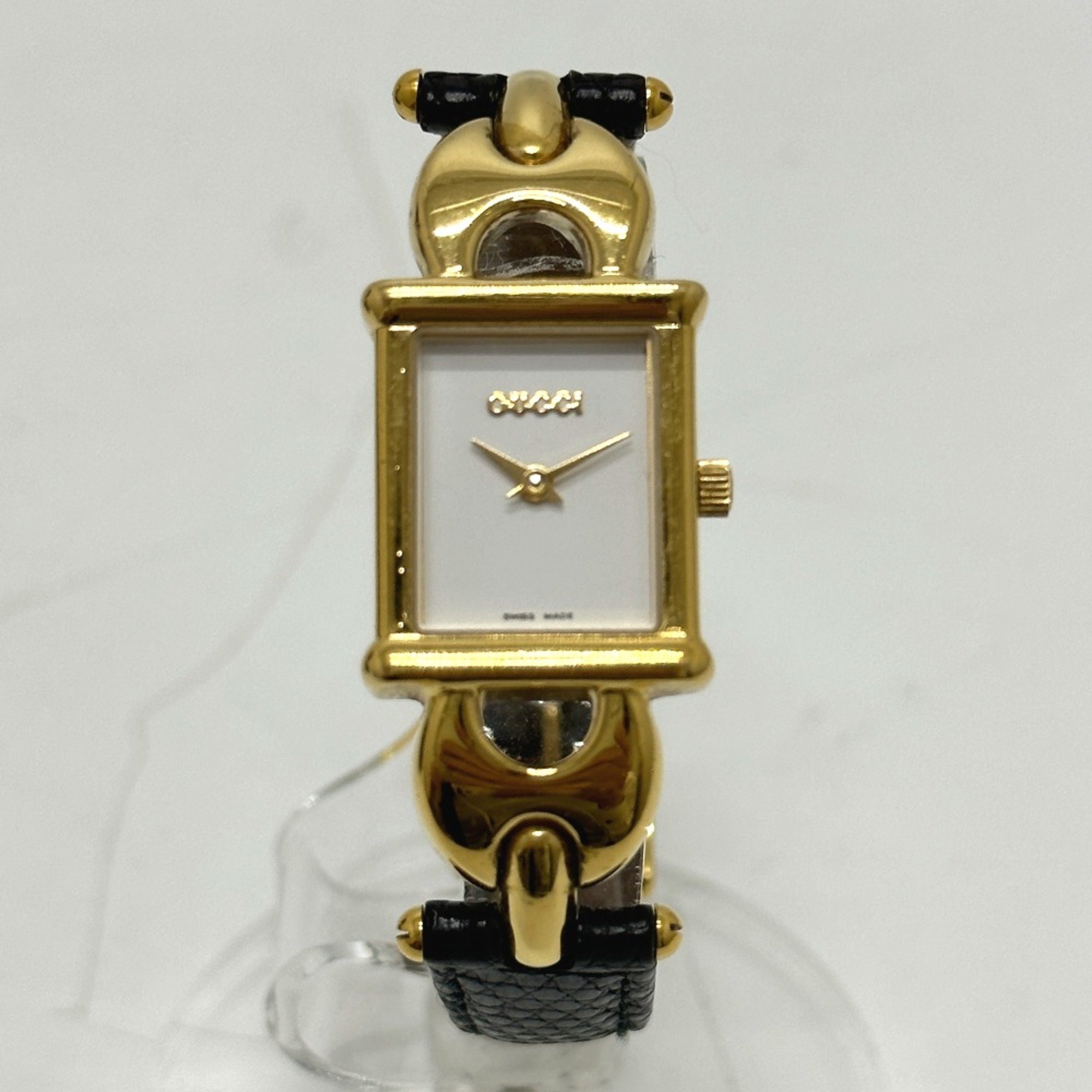 Gucci 1800L logo Wristwatch Gold