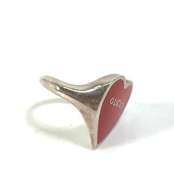 Gucci heart accessories Ring Red x Silver