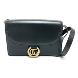 Gucci 589474 GG Marmont bag shawl Crossbody Shoulder Bag Black