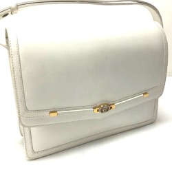 Gucci Old Gucci bag flap Shoulder Bag White