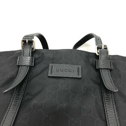 Gucci 510332 GG Bag 2WAY Tote Bag Black SilverHardware