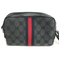 Gucci 680128 Balenciaga Balenciaga collaboration Pochette Crossbody bag Shoulder Bag Black