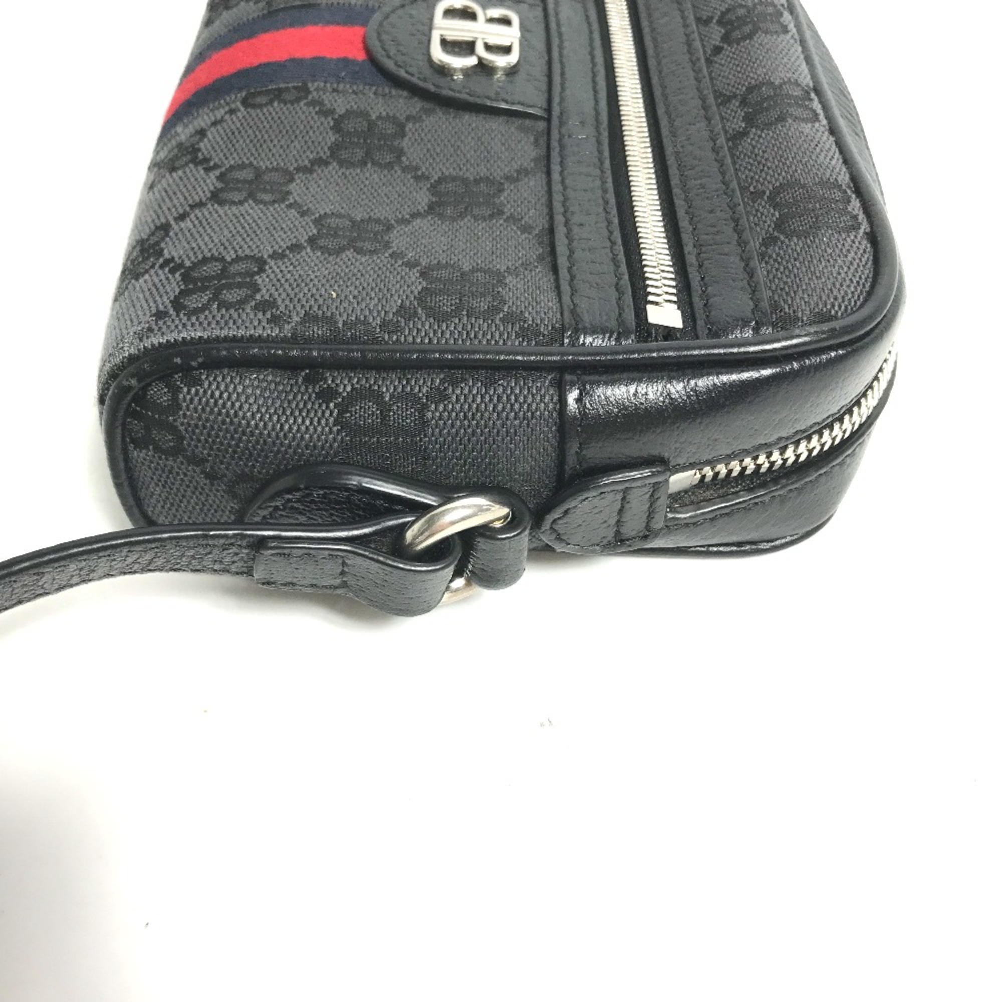 Gucci 680128 Balenciaga Balenciaga collaboration Pochette Crossbody bag Shoulder Bag Black