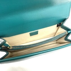 Gucci 400249 Bicolor Chain shoulder Shoulder Bag blue Green