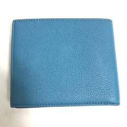 Gucci 658681 logo Compact wallet Folded wallet blue